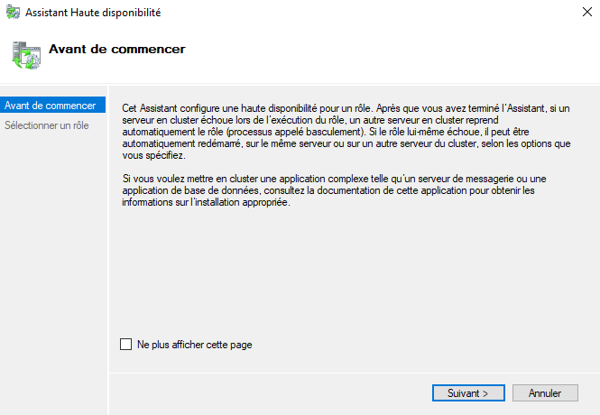 Configurer un serveur SFTP en failover sur Windows Serveur Core 2022