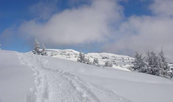 La Haute-Savoie sous la neige 