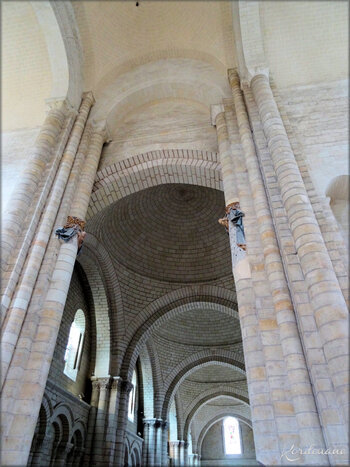 Photo de la Nef de l'Abbaye Notre-Dame de Fontevraud