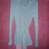 gilet turquoise T40