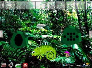 Jouer à Chameleon rain forest escape