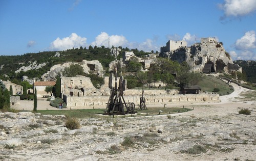 Le château des Baux-de-Provence