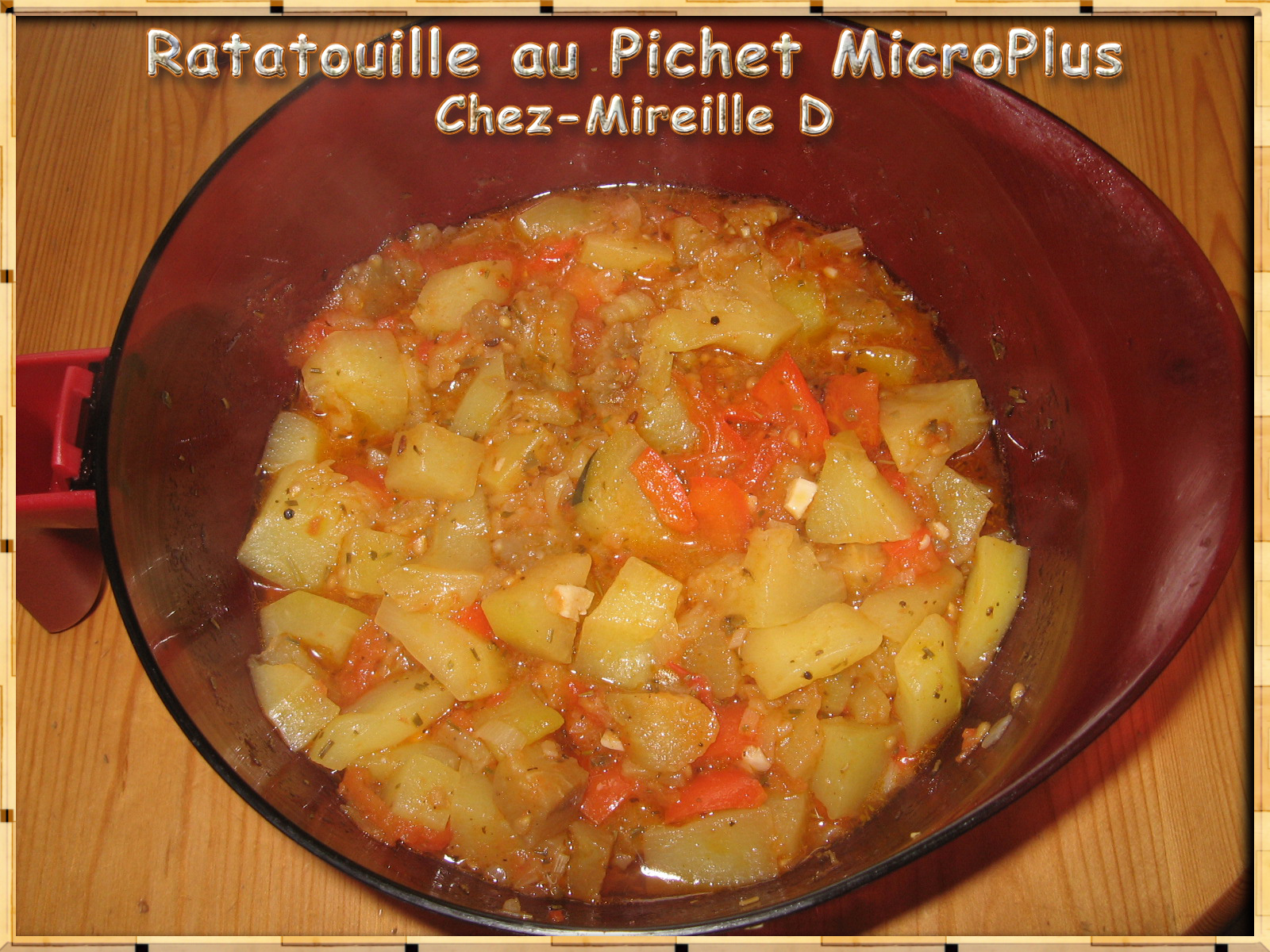 Ratatouille au Pichet MicroPlus - Chez-Mireille D