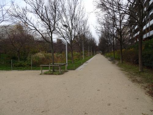 Le parc Clichy-Batignolles-Martin-Luther-King et le nouveau Palais de justice