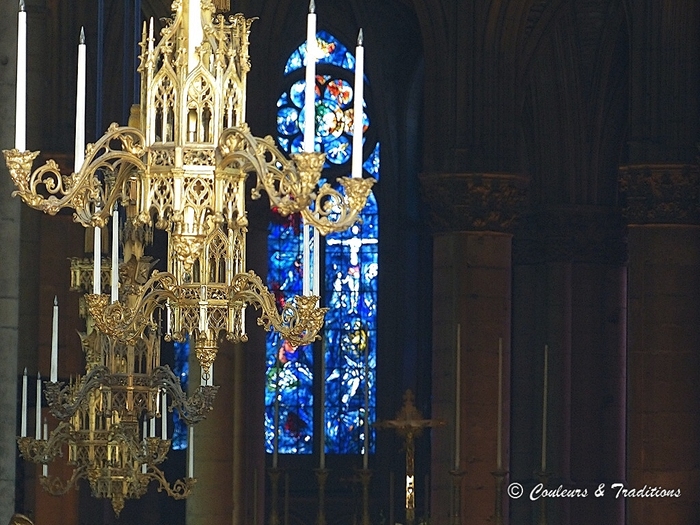 Cathédrale de Reims - l'intérieur 