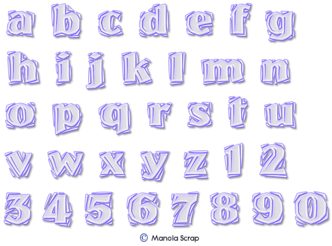 Alphabets Page 6
