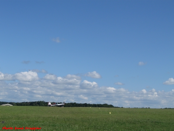 René Drappier a photographié l'entraînement d'aviateurs au terrain d'aviation de Châtillon sur Seine 