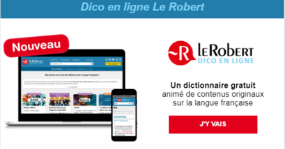 Dictionnaire en ligne Le Robert