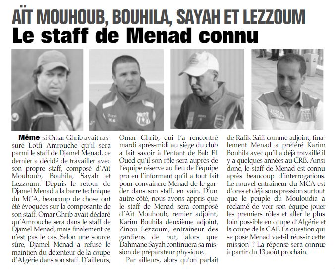 Le Nouveau Staff