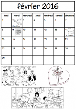 Calendrier élève 2014/2015