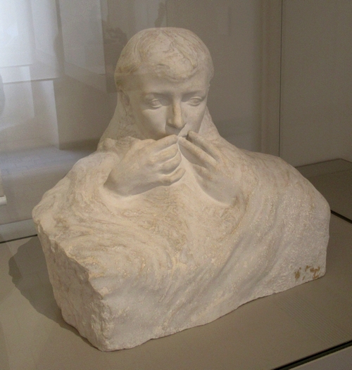 Visite du Musée de Nogent sur Seine avec l'ACC : la partie consacrée à la sculptrice Camille Claudel...