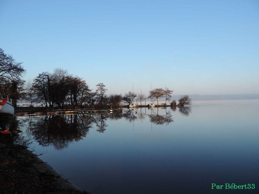 le lac Léon dans les Landes (40)