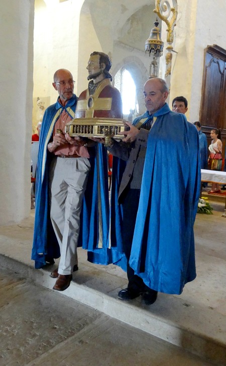 Les Vêpres à l'église Saint Vorles en juin 2013...