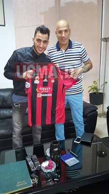 Lundi 4.7.2016 Zeghdane Toufik signe chez le voisin Usmiste