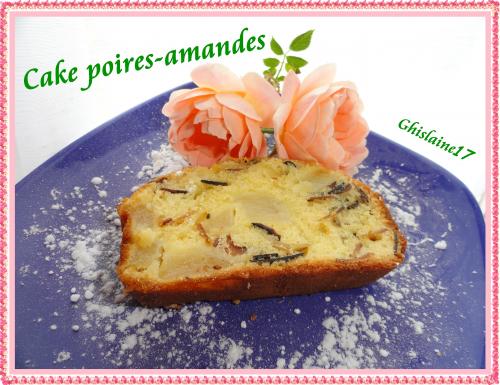 Cake poires-amandes