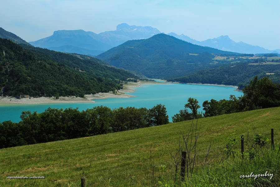 Autour du Lac De Monteynard (Isère)