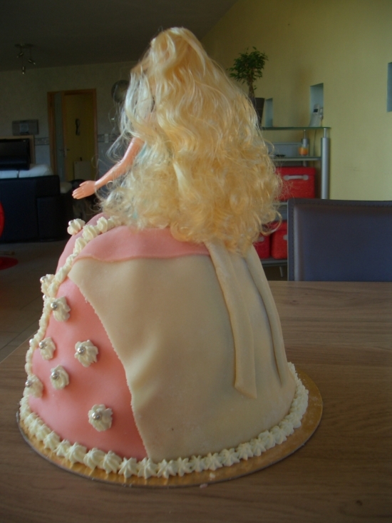 Gâteau de glaçage réel personnalisé du film Barbie -  France
