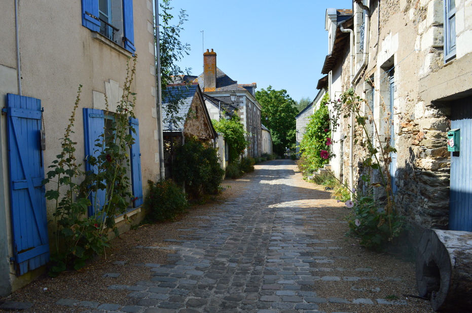Béhuard, île-village sur la Loire