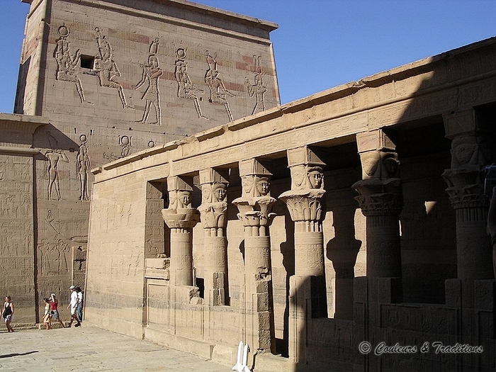 Le temple d'Isis à Philae 