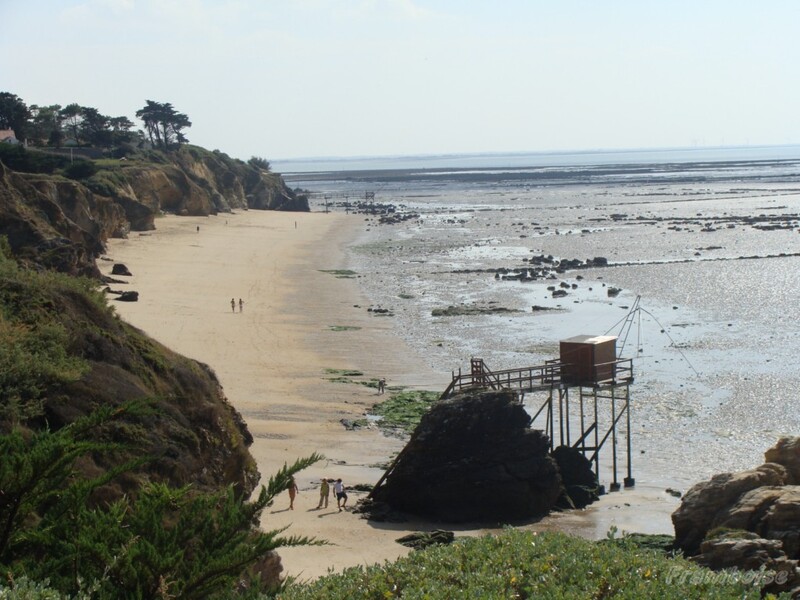 Plage de la Boutinardière à Pornic