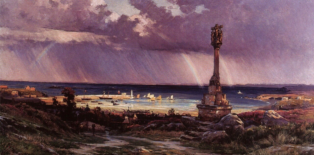 Saint quay Portrieux 4 / Paysage après l'orage (1894)