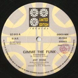 Joy Rose - Gimme The Funk