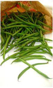 HARICOTS VERTS DU POTAGER À LA PROVENÇALE