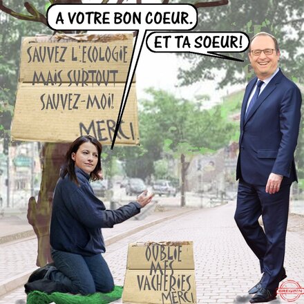 Cécile Duflot tend la main à Hollande