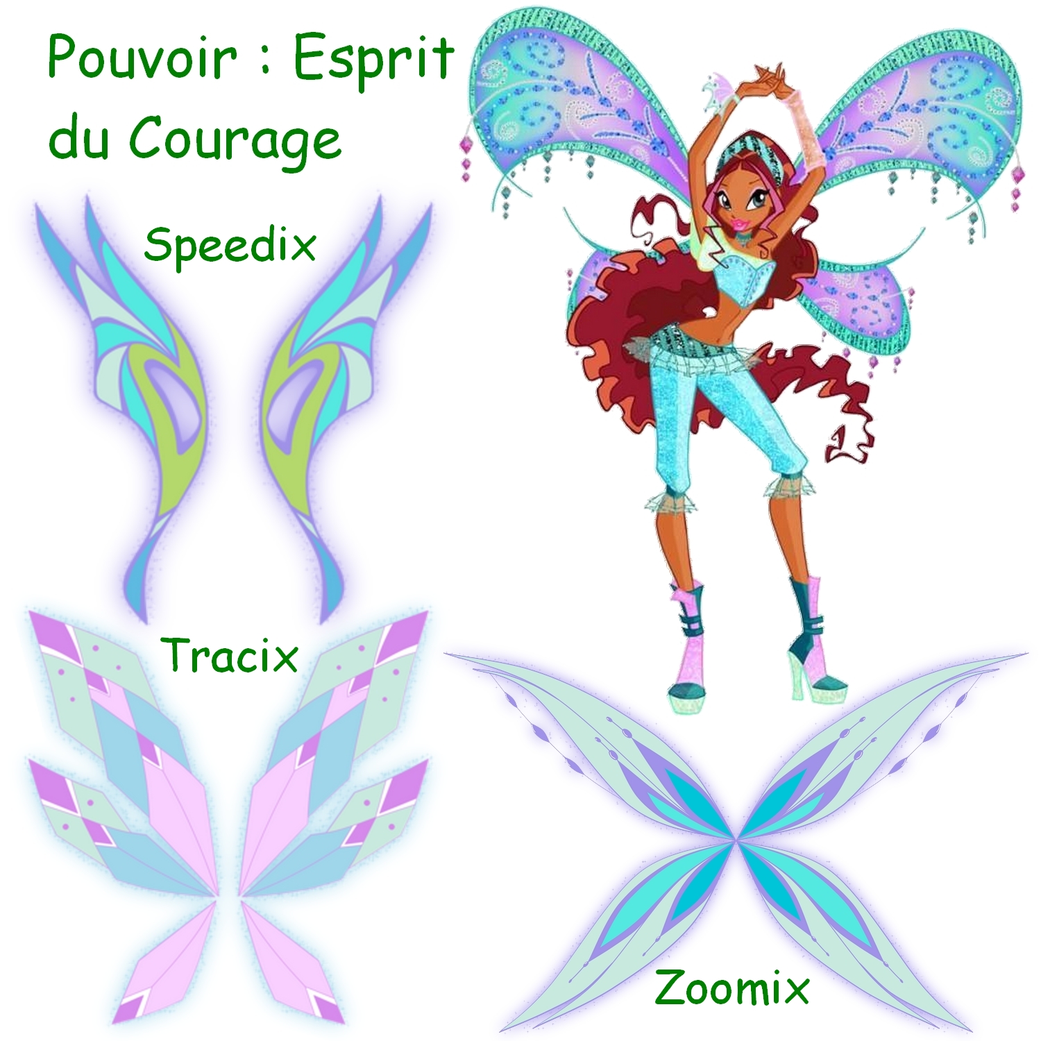 Winx Club Roxy Enchantix Ailes