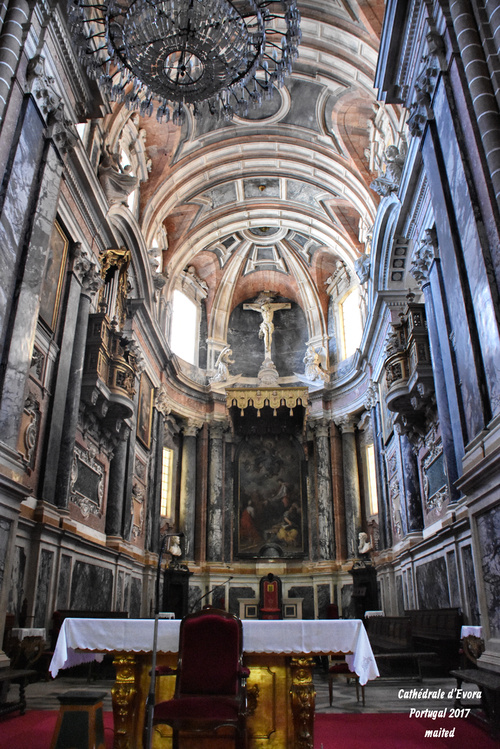 Cathédrale-basilique Notre-Dame-de-l'Assomption d'Évora/Portugal 2017 - 2