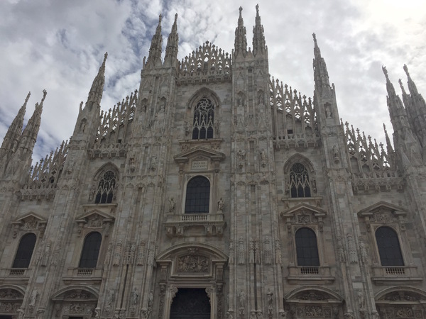 Remarquable cathédrale de Milan