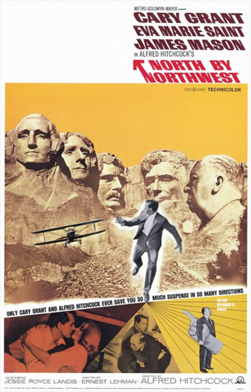 La mort aux trousses, North by northwest, Alfred Hitchcock, 1959