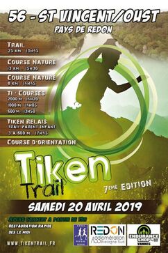 Tiken Trail - Saint Vincent / Oust - Samedi 20 avril 2019