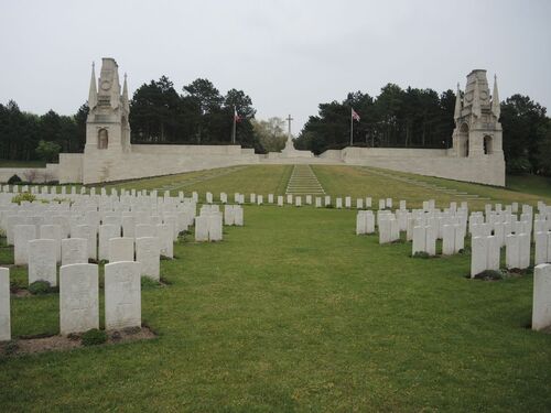 Le cimetière militaire d'Etaples