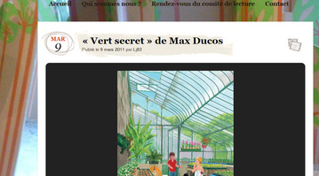 Vert Secret de Max Ducos, une aventure extraordinaire dans un fabuleux jardin...