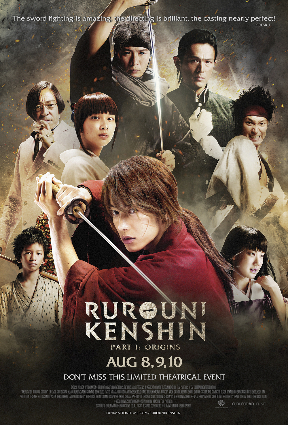 Rurôni Kenshin: Meiji kenkaku roman tan / Rurouni Kenshin: Origins (2012)