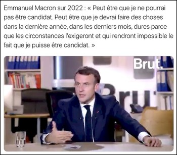 Les visions d'Irmanuel Macron