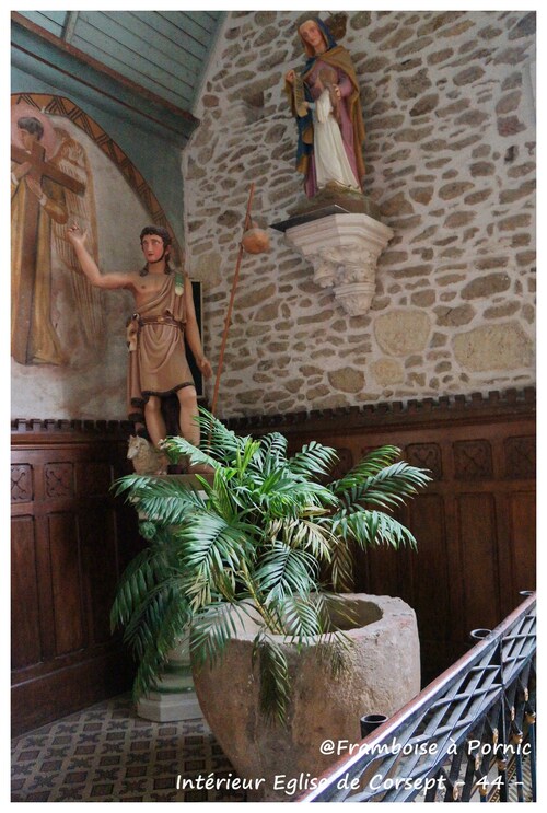 Corsept, Eglise Saint Martin  - intérieur -
