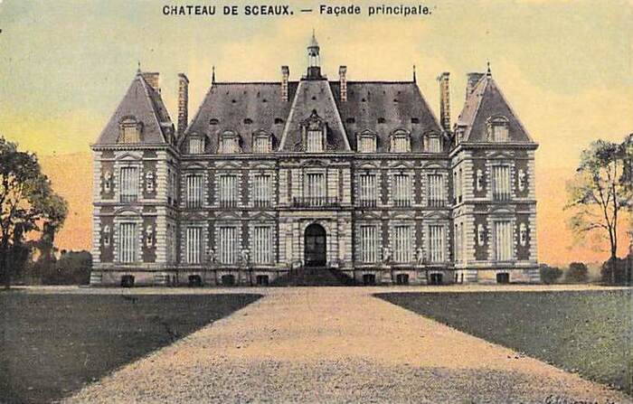 Sceaux. Le Château. Façade principale