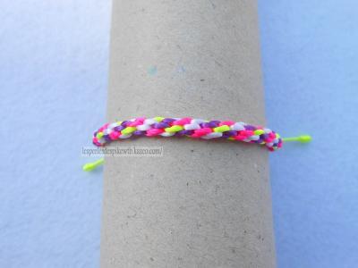 Bracelet Kumihimo Circulaire - 7 fils (3)