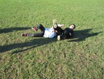 Séance de rugby par temps glacial.