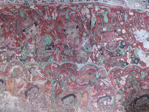 grottes de Po Win Daung; d'autres fresques peintes;