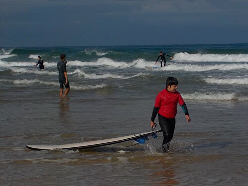 Surf puis piscine