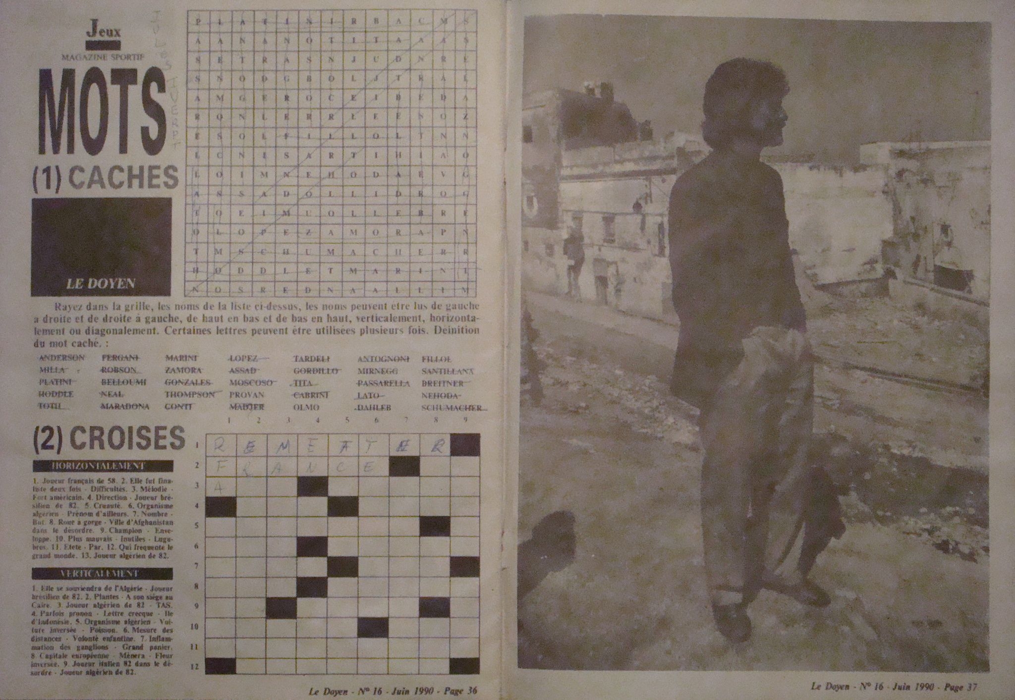 N° 16  Juin 1990