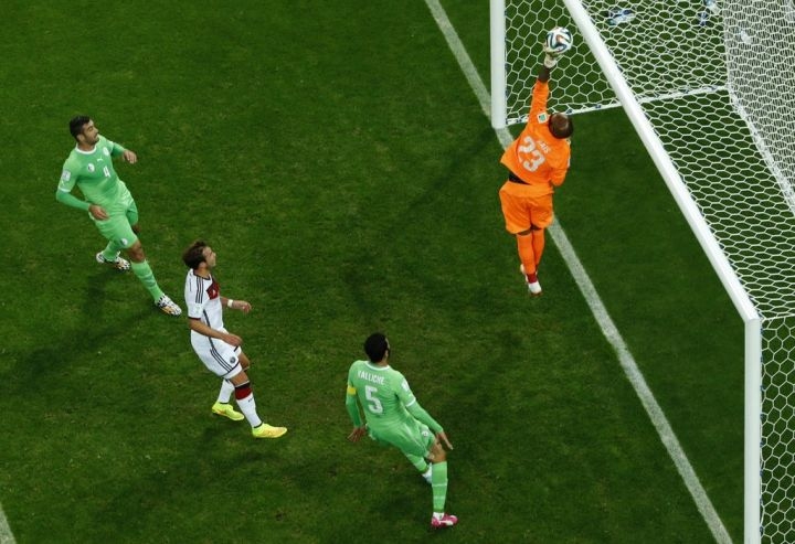 Lundi 30.6.2014 à Porto Alegre Allemagne-EN 2-1 après prolongations