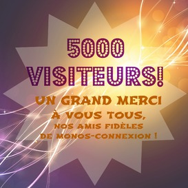 5 000 Visiteurs - Merci !