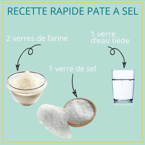 recette de pâte à sel