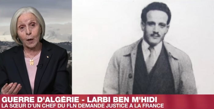 Sœur de Larbi Ben M'hidi : "La France doit s'excuser pour ses crimes en Algérie"