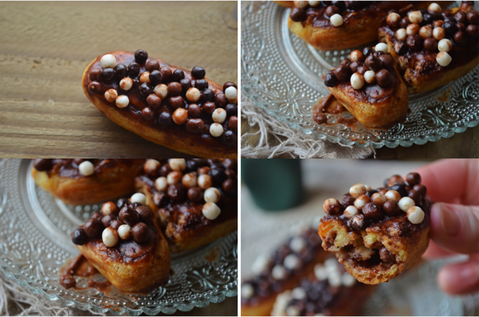 Mini éclairs chocolat-croc'