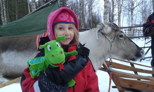 En Laponie avec Canelle